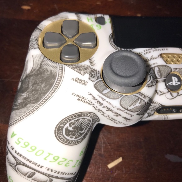Money PS4 controller sleeve custom - Picture 2 of 7